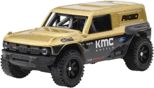 Vista 2 de Ford Bronco R & F-150 Raptor Paquete de 2 - Hot Wheels Premium Scala 1/64
