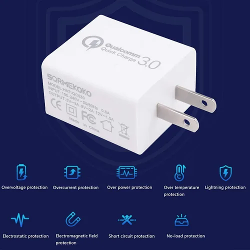 Vista 6 de Sqrmekoko Adaptador de cable de carga rápida compatible con Ultimate Ears UE Boom MEGABOOM altavoz inalámbrico blanco y amarillo