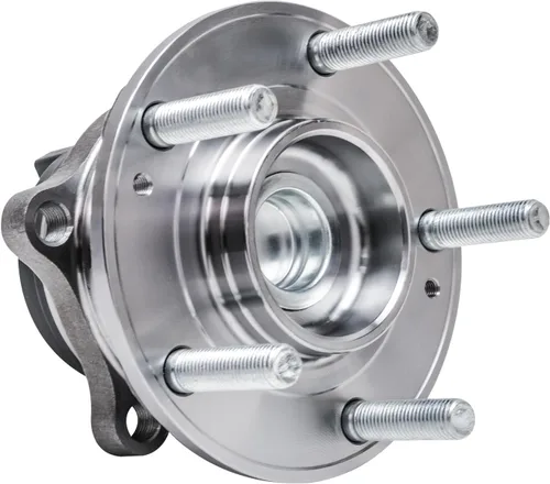 Vista 6 de Detroit Axle - Kit de nudillos traseros izquierdo FWD para Hyundai Santa Fe 2007-2009 Veracruz 2007-2012, reemplazo del conjunto de cojinete