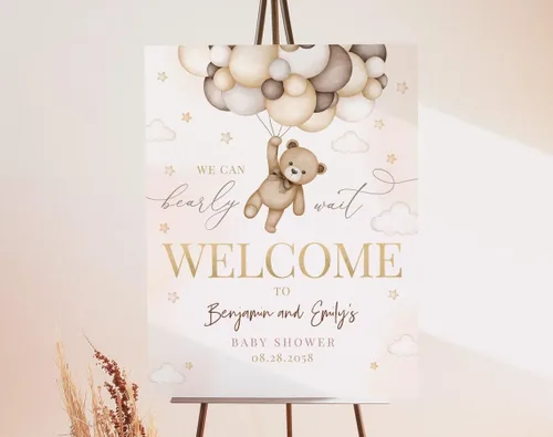 Vista 23 de Baby Shower Signs, Baby Shower Welcome Sign, Girl Woodland Baby Shower Welcome Sign, Pink Floral Woodland Baby Shower Welcome Sign, Welcome to Baby