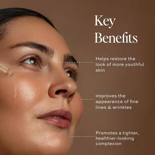 Vista 2 de DIME Beauty TBT Serum - Suero facial antienvejecimiento con bakuchiol, niacinamida y ácido mandélico, alternativa al retinol para líneas finas