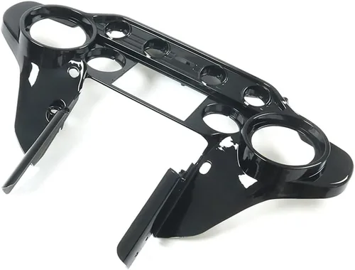 Vista 3 de Carenado interno de murciélago de 6.5 pulgadas con bandeja estéreo GPS doble DIN para Harley Davidson FLH 1996-2013
