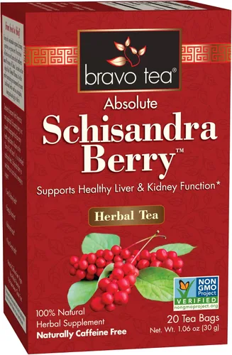 Vista 7 de Bravo Tea Absolute Ginkgo Biloba - Té de hierbas sin cafeína, 20 bolsas de té