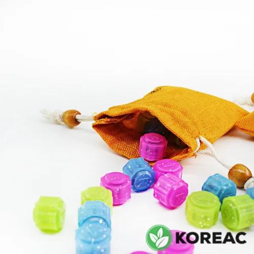 Vista 4 de _Gonggi Konggi Gong Gi Korean Jacks Jack Stone Game 15 piezas Niños adultos Juego cerebral una bolsa de la suerte