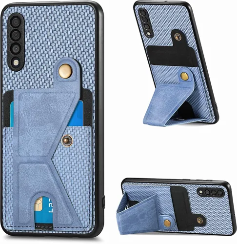 Vista 176 de Funda para Oppo K10x / OnePlus Nord CE 2 Lite 5G Funda para Realme 9 5G / 9 Pro / Q5 / V25 Funda de piel sintética con ranuras para tarjetas