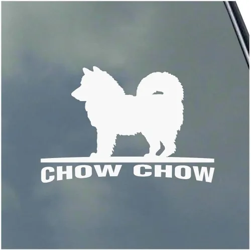 Vista 7 de Chow Chow - Calcomanía de vinilo para perro, mejor amigo, AKC Love