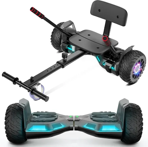 Vista 12 de CBD Patinete con luces LED Corlorful, ruedas de 6.5 pulgadas, scooter doble de 300 W para niños, niñas, niños y adultos, todas las edades
