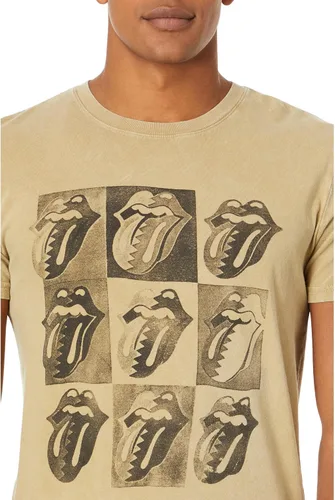 Vista 3 de Lucky Brand Camiseta con logotipo de la lengua de los Rolling Stones para hombre