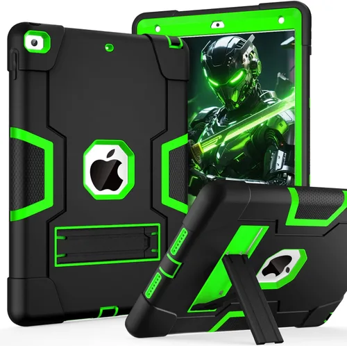Vista 14 de Cantis - Funda para iPad de 9.ª generación/ 8.ª generación/ 7.ª generación, funda protectora resistente a los golpes con construcción robusta