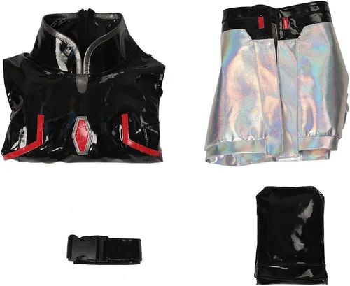 Vista 7 de Lucy - Disfraz de Netrunner para cosplay, traje de anime para mujer, para fiesta de Halloween