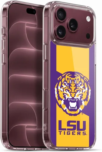 Vista 245 de Head Case Designs Funda de gel suave con licencia oficial de la Universidad Estatal de Louisiana LSU Camou compatible con Apple iPhone 7 Plus/iPhone