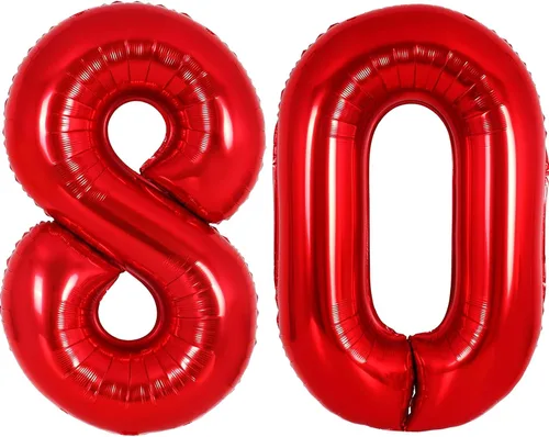 Vista 53 de Globos gigantes de números negros de 40 pulgadas, globos de aluminio de Mylar con helio para cumpleaños, globo número 0 para decoración de fiestas