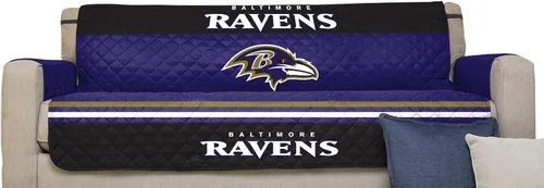 Vista 17 de Pegasus Sports NFL NFL - Protector reversible para sofá de la NFL, con correas elásticas, 75 x 110 pulgadas