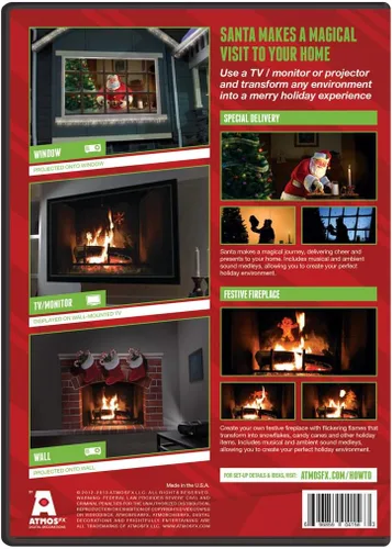 Vista 2 de AtmosCHEERfx Santas Visita Decoración Digital