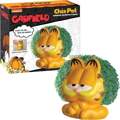 Vista 7 de Chia Pet Emoji Winky con paquete de semillas, maceta decorativa de cerámica, fácil de hacer y divertido de cultivar, regalo novedoso, perfecto
