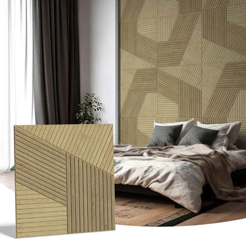 Vista 18 de 6 piezas de paneles acústicos, paneles absorbentes de sonido de 23.6x23.6 pulgadas, paneles de pared acústicos decorativos para grabación y estudio