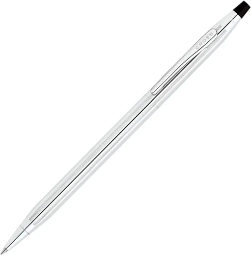 Vista 4 de Cross Classic Century Refillable Ballpoint Pen Presented in a Luxury Gift Box - Medium Point, Black Ink, Lustrous Chrome