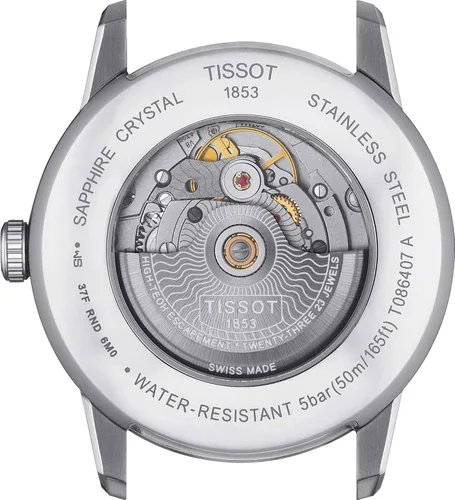 Vista 3 de Tissot T0864071103700 - Reloj de vestir de acero inoxidable para hombre