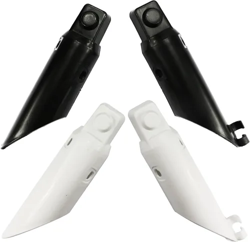 Vista 2 de PRO BAT Cubierta de protección de suspensión de plástico para horquilla delantera para CRF50 XR50 Pit Dirt Bike (Negro)