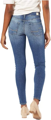 Vista 5 de Signature by Levi Strauss & Co. Gold Label Jeans ajustados totalmente moldeadores para mujer (estándar y plus)