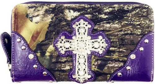 Vista 5 de Bolso bandolera de piel con diamantes de imitación para mujer, 3 piezas, multicolor