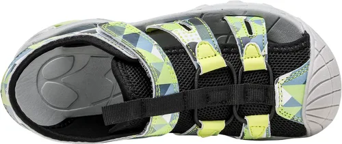 Vista 3 de NORTIV 8 Sandalias de verano para niños y niñas, sandalias de punta cerrada, para senderismo, ligeras, atléticas al aire libre