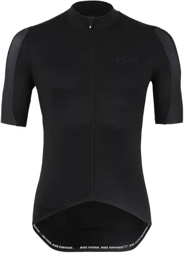 Vista 2 de LE COL Hors Categorie - Camiseta de manga corta para hombre, bolsillos traseros, absorbe la humedad, transpirable, XS - 3XL