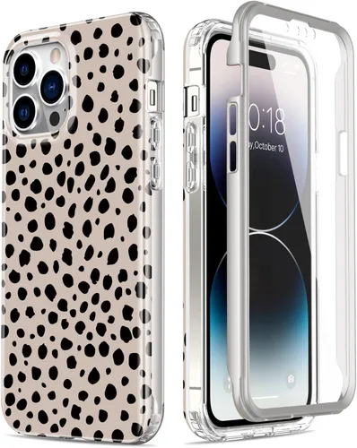 Vista 40 de Esdot Funda para iPhone 14 con Protector de Pantalla Integrado, Funda Resistente de Grado Militar con Diseños de Moda para Mujeres y Niñas, Funda