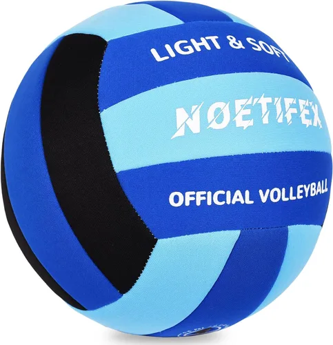 Vista 8 de Pelota de voleibol suave, tela súper suave, para práctica en interiores, segura y silenciosa, para niños, jóvenes, principiantes, juegos de práctica