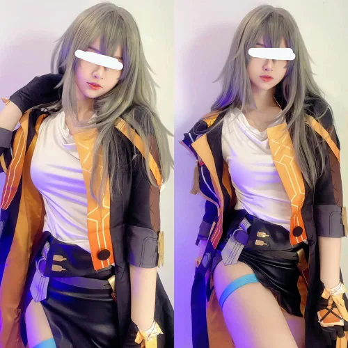 Vista 6 de Smehei Honkai Star Rail Cosplay Honkai Trailblazer Cosplay Traje Uniforme Completo para Mujer Halloween