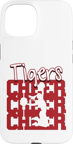 Vista 5 de Tigers Cheer Back to School Cheerleading Spirit M Case for iPhone 17