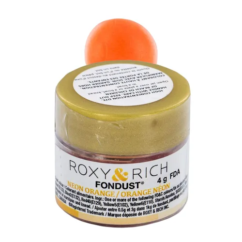 Vista 6 de Roxy & Rich Fondust - Polvo para alimentos color aguacate, 0.14 oz