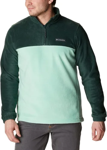 Vista 15 de Columbia Steens Mountain - Chaqueta de forro polar con cremallera media para hombre Negro
