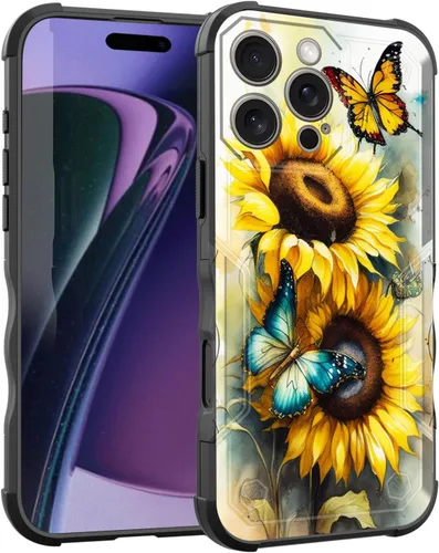 Vista 105 de Funda para iPhone Air, [doble capa] [protección contra caídas de grado militar de 10 pies] Funda resistente a prueba de golpes para iPhone Air
