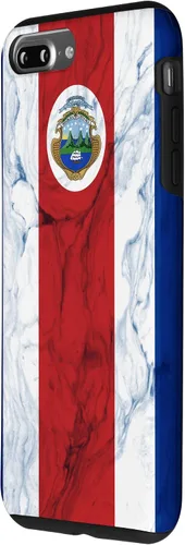 Vista 29 de Bandera de Costa Rica y fondo elegante - Funda del orgullo costarricense para iPhone 17