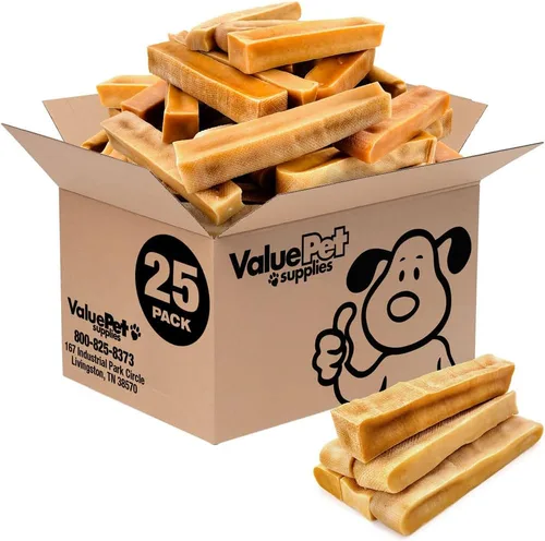 Vista 22 de ValueBull Himalayan Yak Cheese - Masticables para perros, medianos, 50