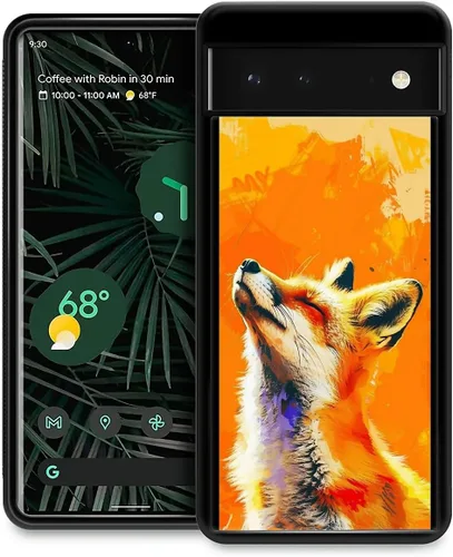 Vista 114 de Compatible con Google Pixel 4A 5G Mobile Case Creative Acrylic Panel trasero Silicona Protección Grip especialmente diseñado para Google Pixel 4A 5G