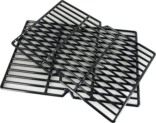 Vista 4 de Parts DC107 - Juego de 2 rejillas de cocina de hierro fundido con revestimiento de porcelana de 19 1/4 pulgadas