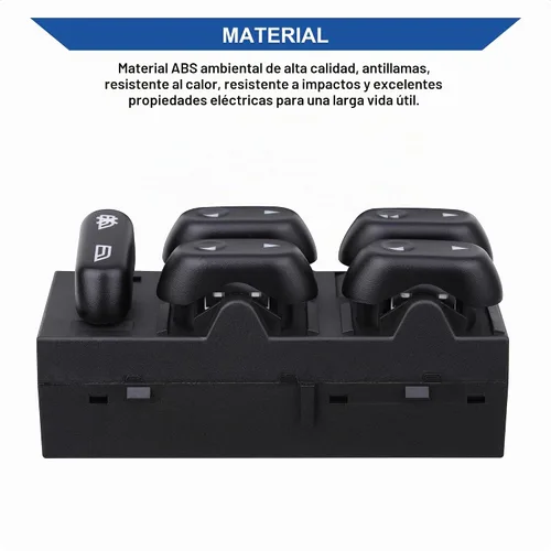 Vista 6 de Power Master - Interruptor de ventana compatible con Ford F150 2004-2008, Ford Expedition 2003-2006, Crown Victoria 2003-2008, Lincoln Mark LT