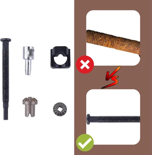 Vista 7 de Kit de ajustador de tensor de barra de cadena para compatible con Echo CS-400 cs400 CS-450 Kit de ajustador de tensor de cadena piezas