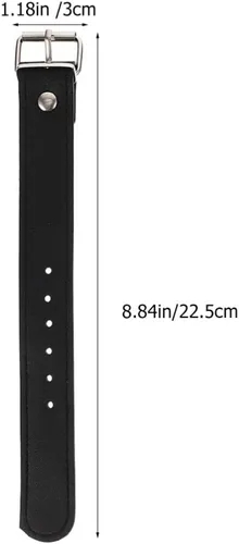 Vista 5 de Correas delanteras para bicicleta, 2 pares de correas de cesta de bicicleta, correas ajustables para cesta de bicicleta, correas delanteras