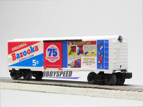 Vista 7 de Lionel Bazooka Bubble Gum 75 aniversario MUSA BOXCAR O Gauge
