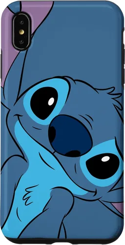 Vista 12 de Disney Lilo y Stitch Linda Carátula de Stitch en Color Gris Pizarra para iPhone 17