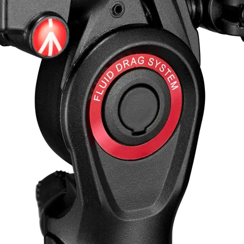Vista 5 de Manfrotto Befree - Cabezal de trípode para cámara en vivo de 3 vías, aluminio, carga útil de 13.2 lbs, para trípodes de viaje, con asas plegables