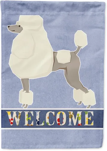 Vista 75 de Caroline's Treasures CK3704GF Bandera de jardín de bienvenida de Akita Shepherd Black and Tan - Bandera decorativa para patio exterior, patio