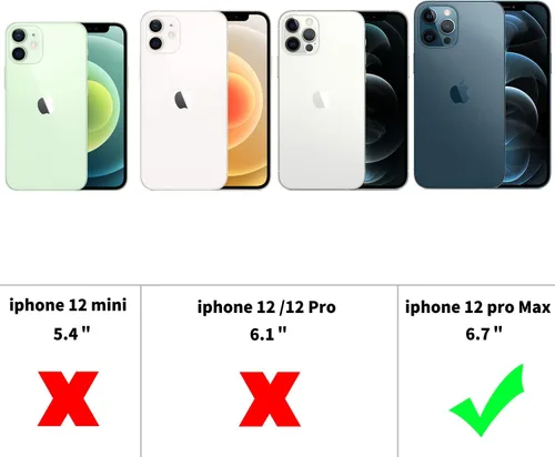 Vista 2 de EasyAcc Funda delgada para iPhone 12 Pro Max, 6.7 pulgadas 2020 delgada negro mate TPU Phone 12 Pro Max, carcasa protectora de cuerpo completo