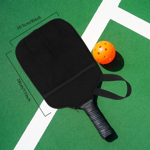 Vista 7 de HEYSKAY Pickleball Paddle Cover Pickleball Racket Sleeve Bag with Handle Strap Pickle-Ball Equipment Protective Paddle Sleeve with Mesh Pocket