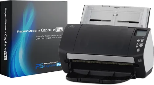 Vista 7 de Fujitsu Escáner profesional de documentos a dos caras a color de escritorio fi-7160 con Adobe Acrobat Pro DC