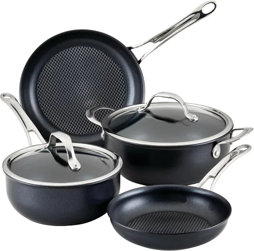 Vista 9 de Anolon X - SearTech Saucier antiadherente, compatible con placa de inducción (2.4L/2.5qt)