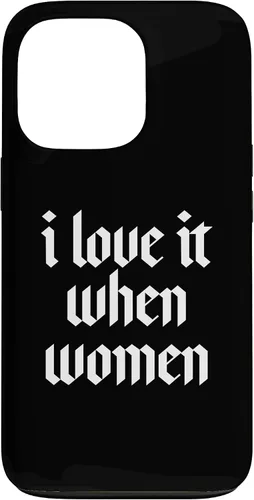 Vista 10 de Love it When Women Subtle Lesbian Funny Minimal Bi Pride Gay Case for iPhone 16